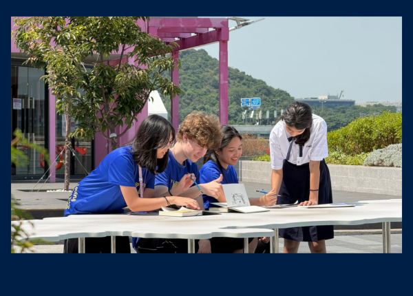 Our CWCC Little Artists at Tung Chung Seaside!